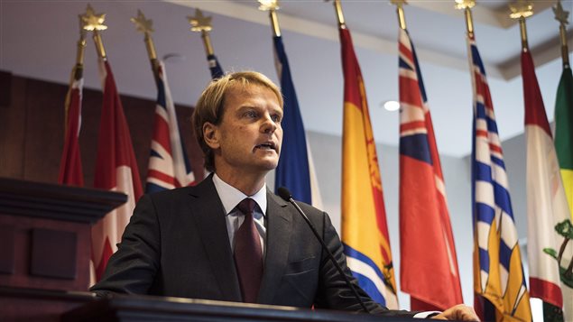 Le ministre Chris Alexander Le ministre Chris Alexander