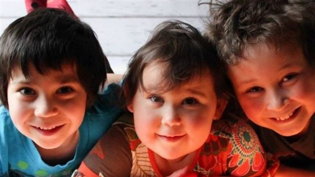 Les trois enfants victimes de l'accident à Vaughan : Harry, Milly et Daniel Les trois enfants victimes de l'accident à Vaughan : Harry, Milly et Daniel