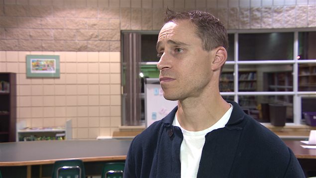 Dominic Blais, enseignant à l'École Monseigneur de Laval Dominic Blais, enseignant à l'École Monseigneur de Laval