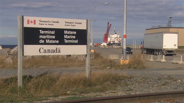 Le port de Matane Le port de Matane