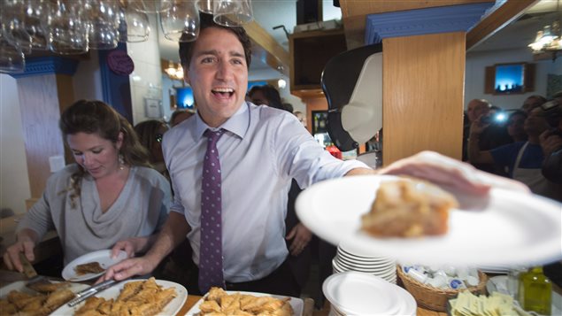 Justin Trudeau et sa femme Sophie Grégoire Justin Trudeau et sa femme Sophie Grégoire