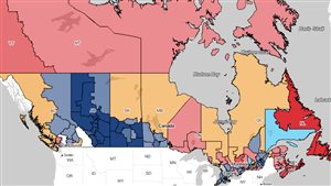 Les résultats en carte