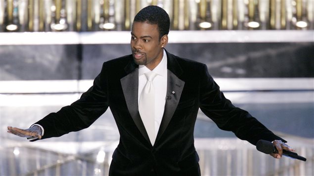 Chris Rock à l'animation des Oscars en 2005 Chris Rock à l'animation des Oscars en 2005