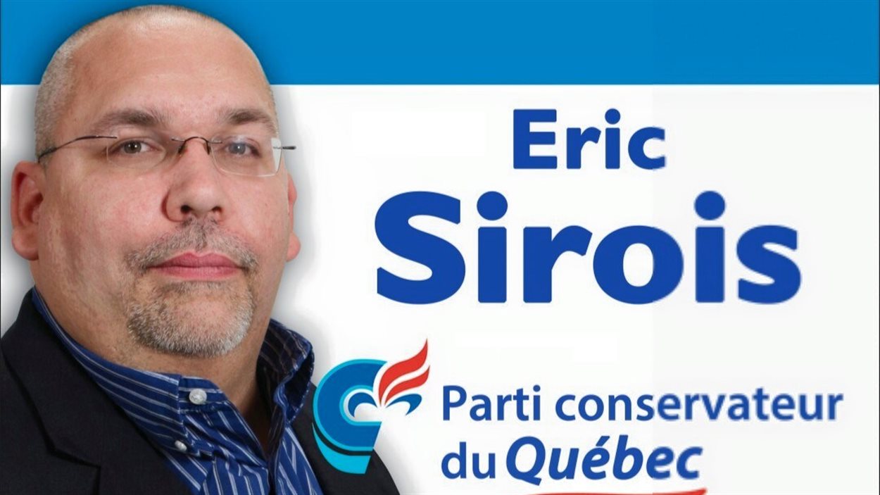 Eric Sirois, candidat du Parti conservateur du Québec dans René Lévesque.