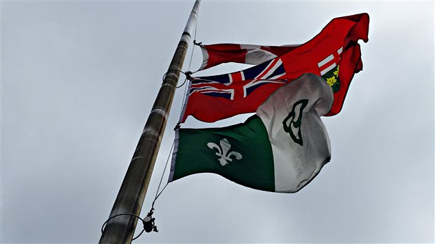Drapeau franco-ontarien Drapeau franco-ontarien