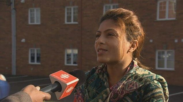L'épouse de Raif Badawi, Ensaf Haidar, est très heureuse du prix reçu par son mari ce matin. L'épouse de Raif Badawi, Ensaf Haidar, est très heureuse du prix reçu par son mari ce matin.