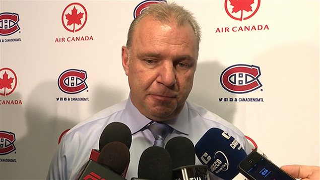 L'entraîneur-chef du Tricolore, Michel Therrien L'entraîneur-chef du Tricolore, Michel Therrien