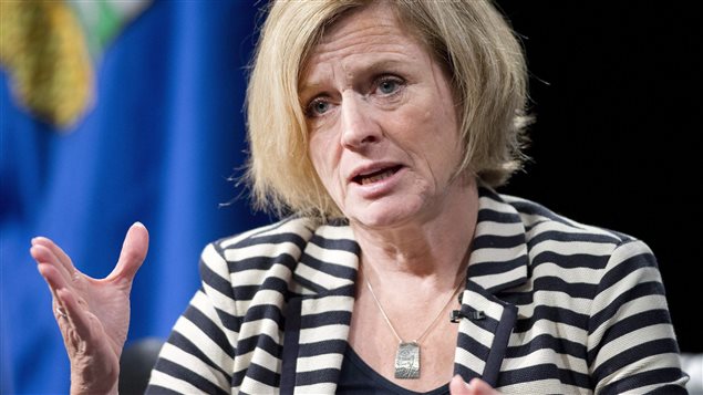 La première ministre albertaine, Rachel Notley. La première ministre albertaine, Rachel Notley.