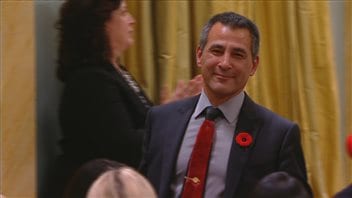 Le ministre des Pêches, des Océans et de la Garde côtière canadienne, Hunter Tootoo Le ministre des Pêches, des Océans et de la Garde côtière canadienne, Hunter Tootoo