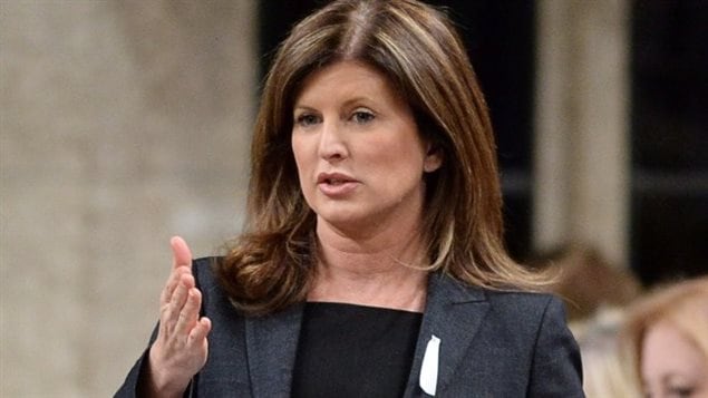 Interim Conservative leader Rona Ambrose Interim Conservative leader Rona Ambrose