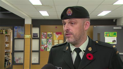 Le caporal Serge Leduc a servi en Bosnie-Herzégovine et en Afghanistan. Le caporal Serge Leduc a servi en Bosnie-Herzégovine et en Afghanistan.