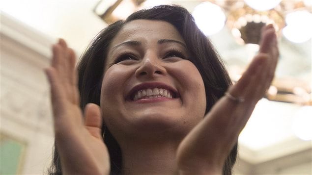 La ministre canadienne des Institutions démocratiques, Maryam Monsef La ministre canadienne des Institutions démocratiques, Maryam Monsef