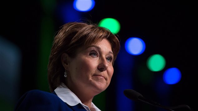 Christy Clark, la première ministre de la Colombie-Britannique Christy Clark, la première ministre de la Colombie-Britannique