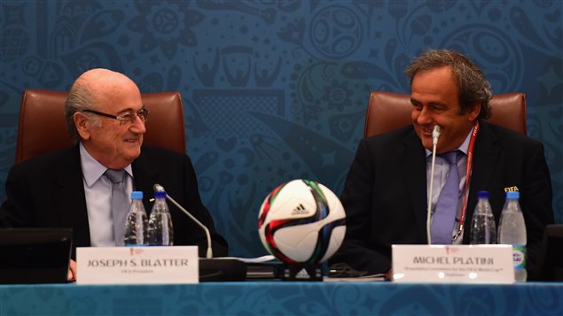 Sepp Blatter et Michel Platini Sepp Blatter et Michel Platini