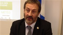 Le député de la circonscription de Bonaventure, Sylvain Roy Le député de la circonscription de Bonaventure, Sylvain Roy