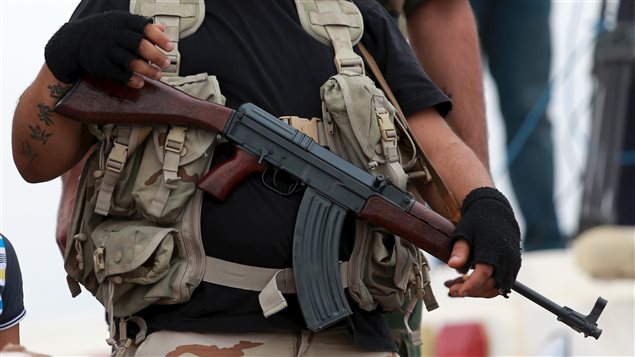 Un soldat libyen (archives) Un soldat libyen (archives)