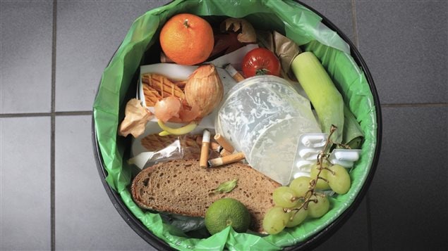 Gaspillage alimentaire : de la nourriture à la poubelle. Gaspillage alimentaire : de la nourriture à la poubelle.