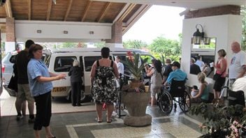 Transport, repas, examens, tout a été pris en charge lors du voyage de Katrina Baier au Costa Rica. Transport, repas, examens, tout a été pris en charge lors du voyage de Katrina Baier au Costa Rica.