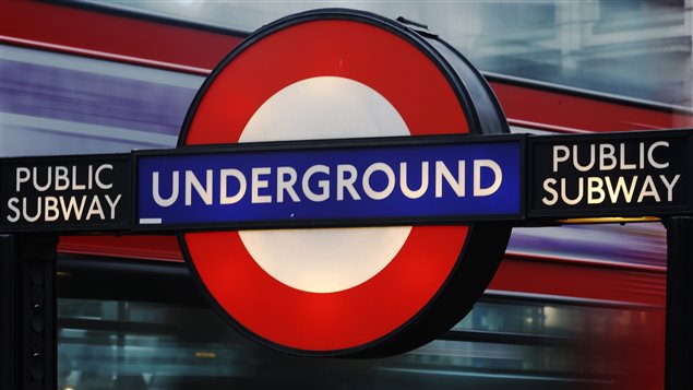 Le métro de Londres. Le métro de Londres.