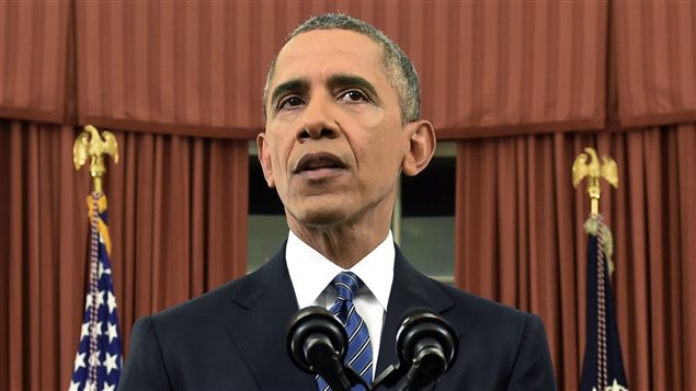 Le président américain Barack Obama Le président américain Barack Obama