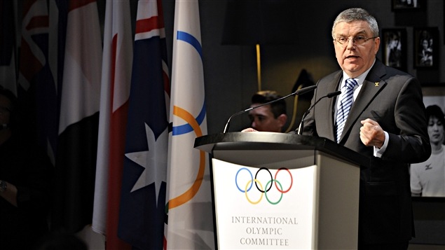Thomas Bach, président du CIO Thomas Bach, président du CIO