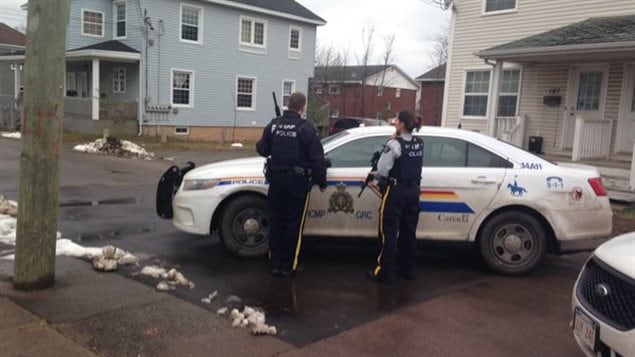 Opération policière à Moncton Opération policière à Moncton
