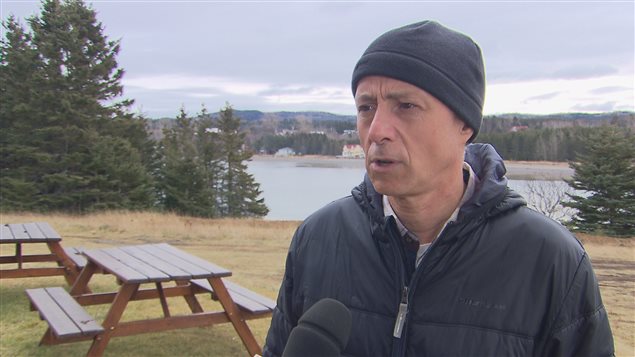 Le propriétaire du domaine Floravie, Donald Lebel. Le propriétaire du domaine Floravie, Donald Lebel.