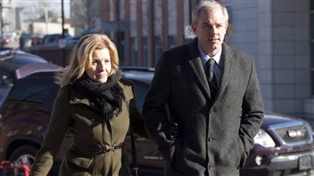Dennis Oland et son épouse, Lisa Dennis Oland et son épouse, Lisa