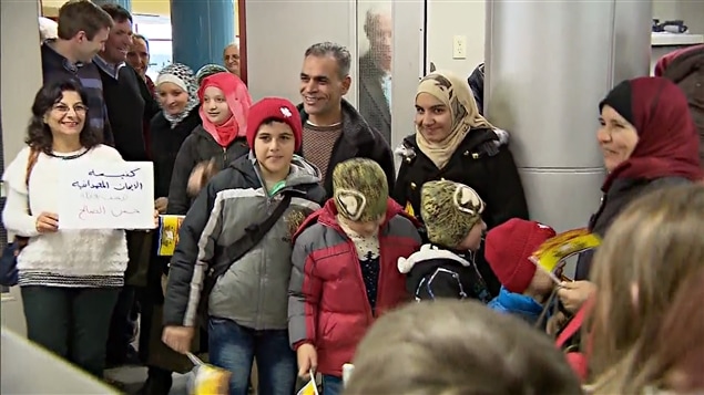 Des réfugiés syriens sont arrivés au Nouveau-Brunswick le 19 décembre 2015. Des réfugiés syriens sont arrivés au Nouveau-Brunswick le 19 décembre 2015.