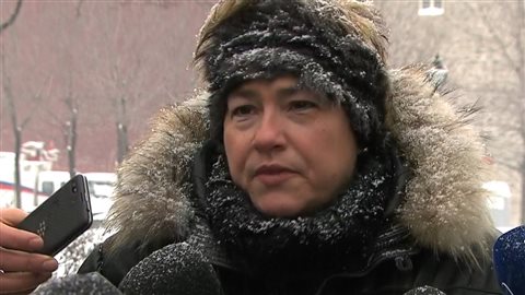 La vice-présidente du comité exécutif de la Ville de Montréal, Anie Samson. La vice-présidente du comité exécutif de la Ville de Montréal, Anie Samson.
