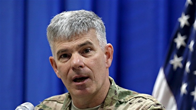 Le colonel Steve Warren, porte-parole de l'armée américaine en Irak. Le colonel Steve Warren, porte-parole de l'armée américaine en Irak.