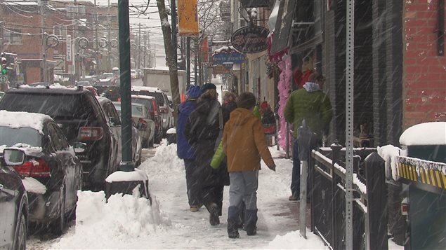 La rue Principale, à Magog. La rue Principale, à Magog.