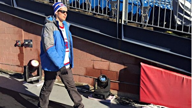 Carey Price avec l'équipe à Boston Carey Price avec l'équipe à Boston