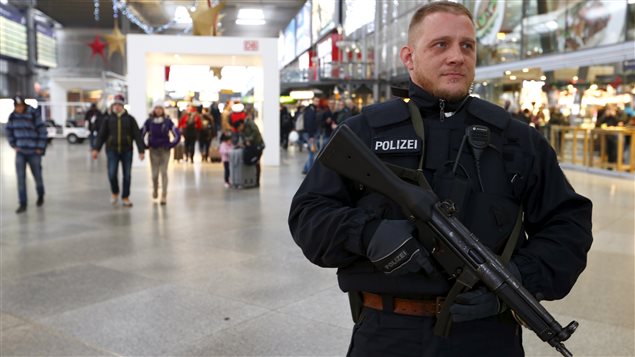 Une gare de Munich Une gare de Munich