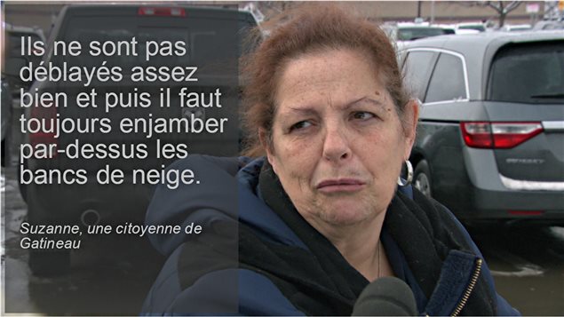 Une citoyenne à propos du déneigement à Gatineau. Une citoyenne à propos du déneigement à Gatineau.