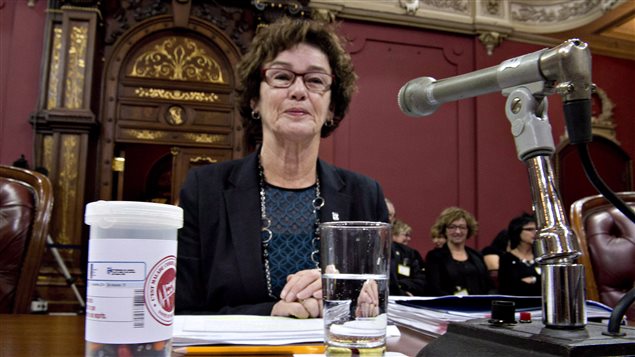 Louise Chabot, présidente de la CSQ Louise Chabot, présidente de la CSQ
