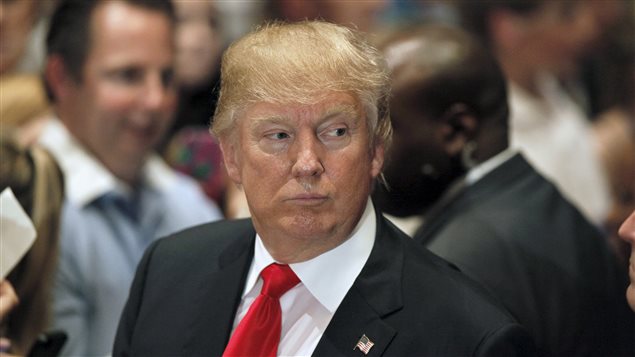 Le candidat à l'investiture républicaine Donald Trump Le candidat à l'investiture républicaine Donald Trump