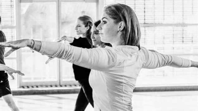 Maude Desjardins, instructeure d'Essentrics Maude Desjardins, instructeure d'Essentrics