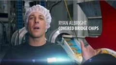 Ryan Albright, de la compagnie de croustilles Covered Bridge Ryan Albright, de la compagnie de croustilles Covered Bridge