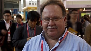 Amédée Savoie, directeur général de la Maison Beausoleil, un producteur d'huîtres de Néguac, au N.-B. Amédée Savoie, directeur général de la Maison Beausoleil, un producteur d'huîtres de Néguac, au N.-B.