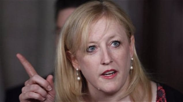 Lisa Raitt, l'ex-ministre fédérale des Transports des Transports Lisa Raitt, l'ex-ministre fédérale des Transports des Transports
