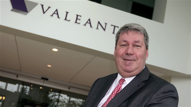 Le PDG hospitalisé de Valeant, Michael Pearson Le PDG hospitalisé de Valeant, Michael Pearson
