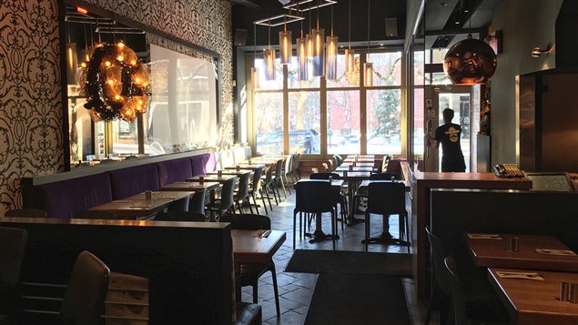 Le restaurant Saloon à Montréal Le restaurant Saloon à Montréal