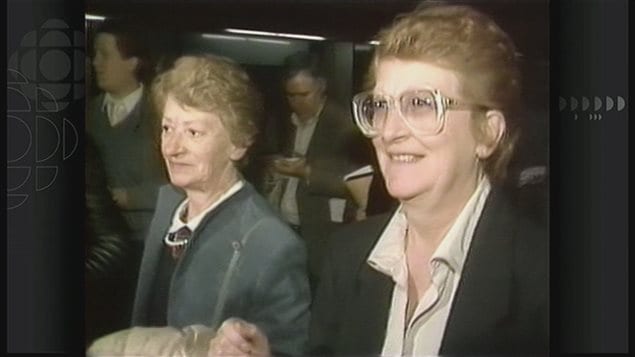 Laurence et Micheline Lévesque ont été acquittées de trafic de drogue en 1987. Laurence et Micheline Lévesque ont été acquittées de trafic de drogue en 1987.