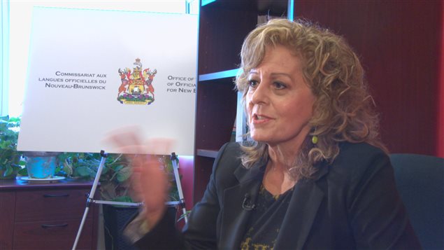 La commissaire aux langues officielles du Nouveau-Brunswick, Katherine d'Entremont La commissaire aux langues officielles du Nouveau-Brunswick, Katherine d'Entremont