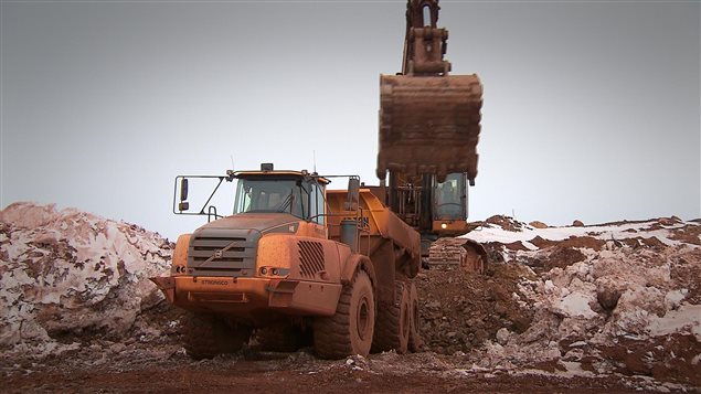 Les activités de Tata Steel près de Schefferville Les activités de Tata Steel près de Schefferville