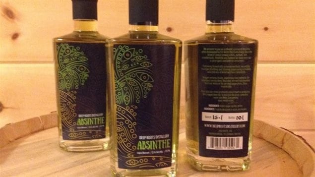 L'absinthe de la Distillerie Deep Roots L'absinthe de la Distillerie Deep Roots