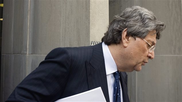 Le co-fondateur de Livent Garth Drabinsky devant la Cour supérieure de l'Ontario (Toronto) en 2009 Le co-fondateur de Livent Garth Drabinsky devant la Cour supérieure de l'Ontario (Toronto) en 2009
