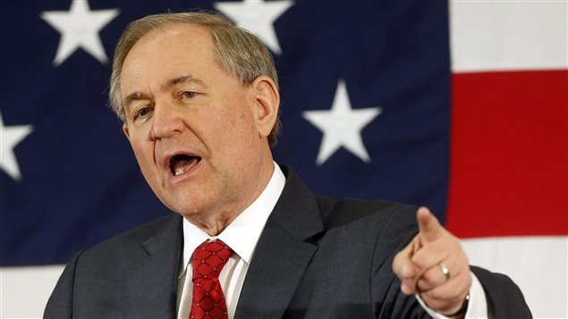 Jim Gilmore, candidat à l'investiture républicaine pour la présidentielle de 2016. Jim Gilmore, candidat à l'investiture républicaine pour la présidentielle de 2016.
