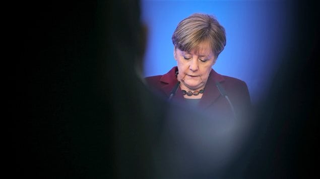 La chancelière allemande, Angela Merkel La chancelière allemande, Angela Merkel